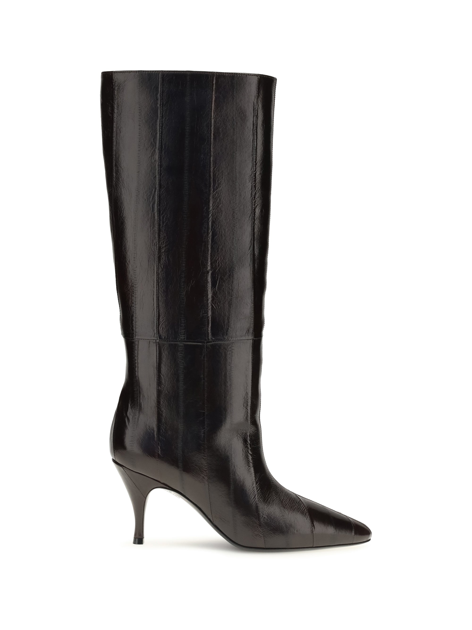 HERBERT LEVINE 36 tall leather boots