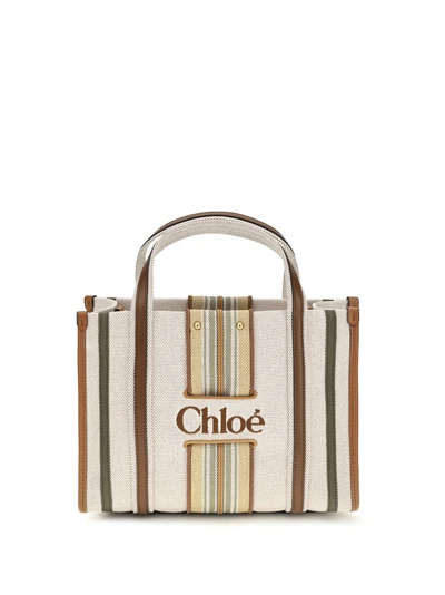 small woody loop canvas tote bag