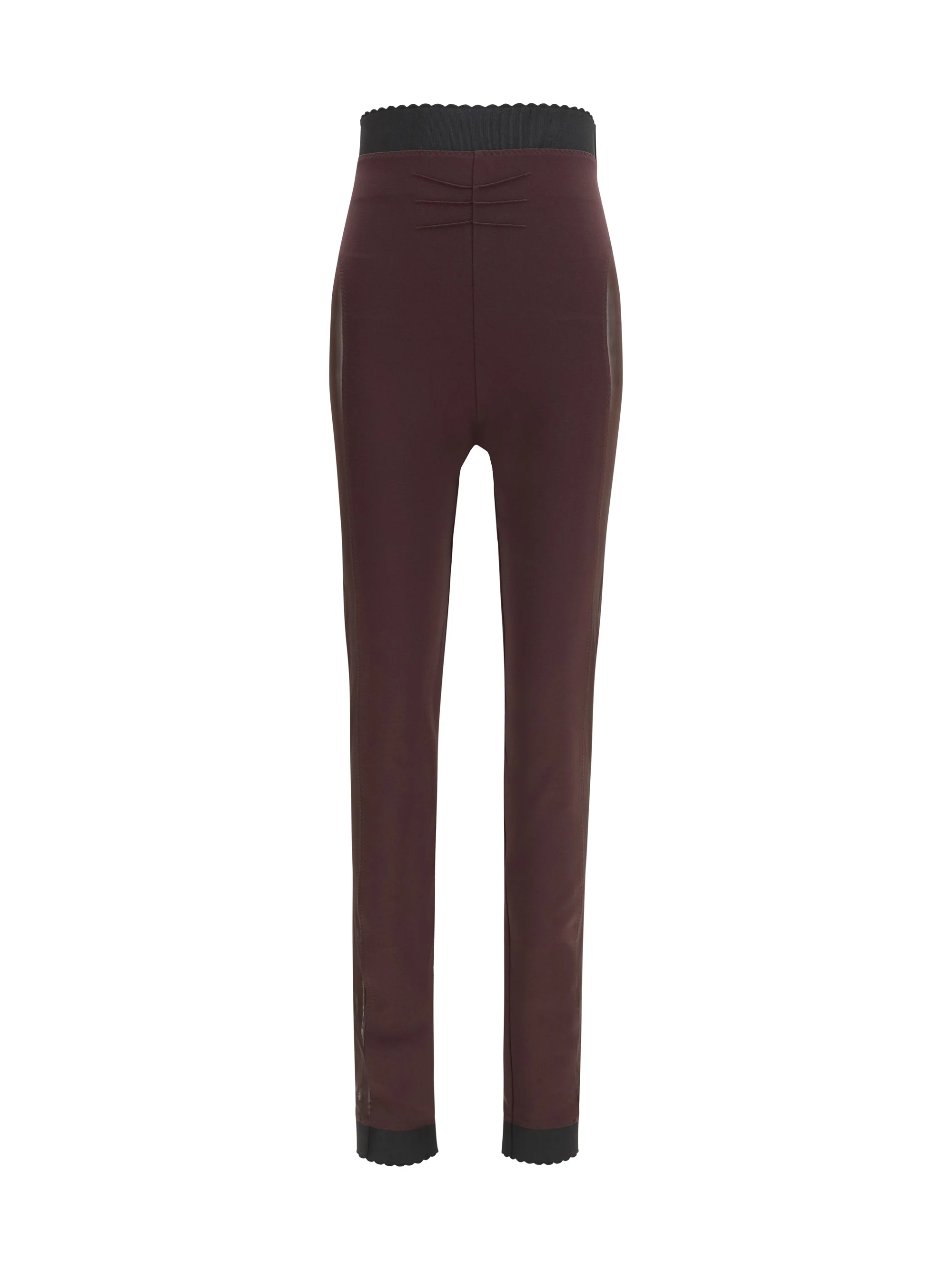 THE ATTICO 40 sheer detail leggings