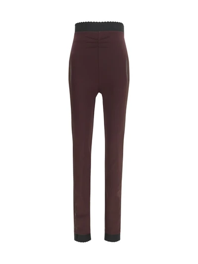 sheer detail leggings
