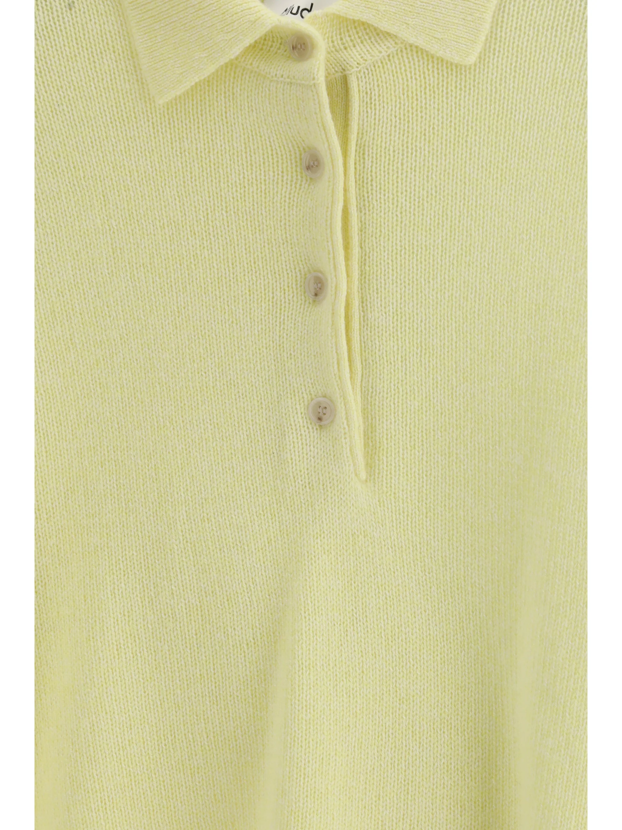 short-sleeve polo neck sweater