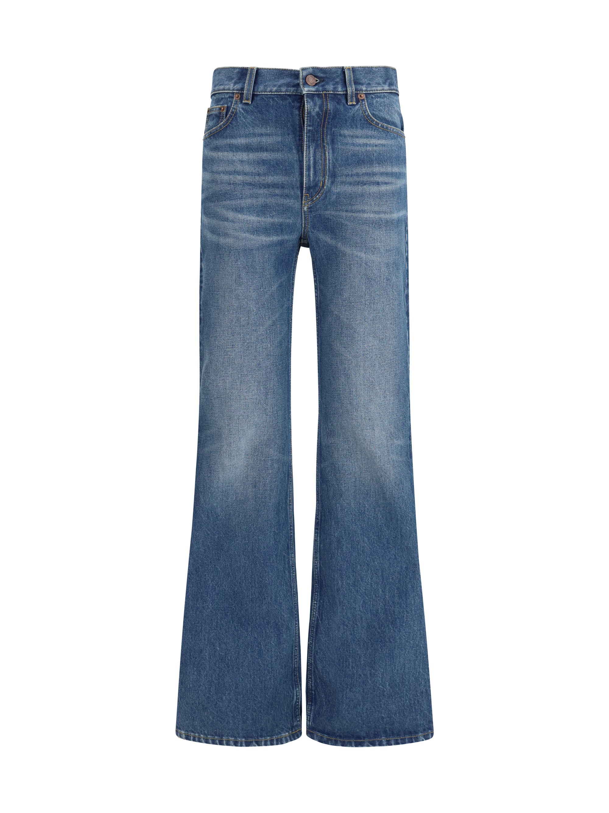 CHLOÉ 26 jeans flared in organic cotton denim