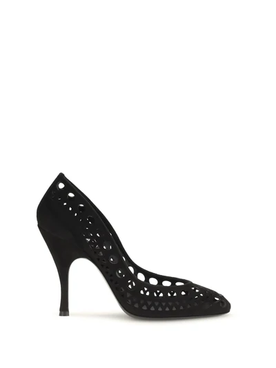 vienne suede pumps
