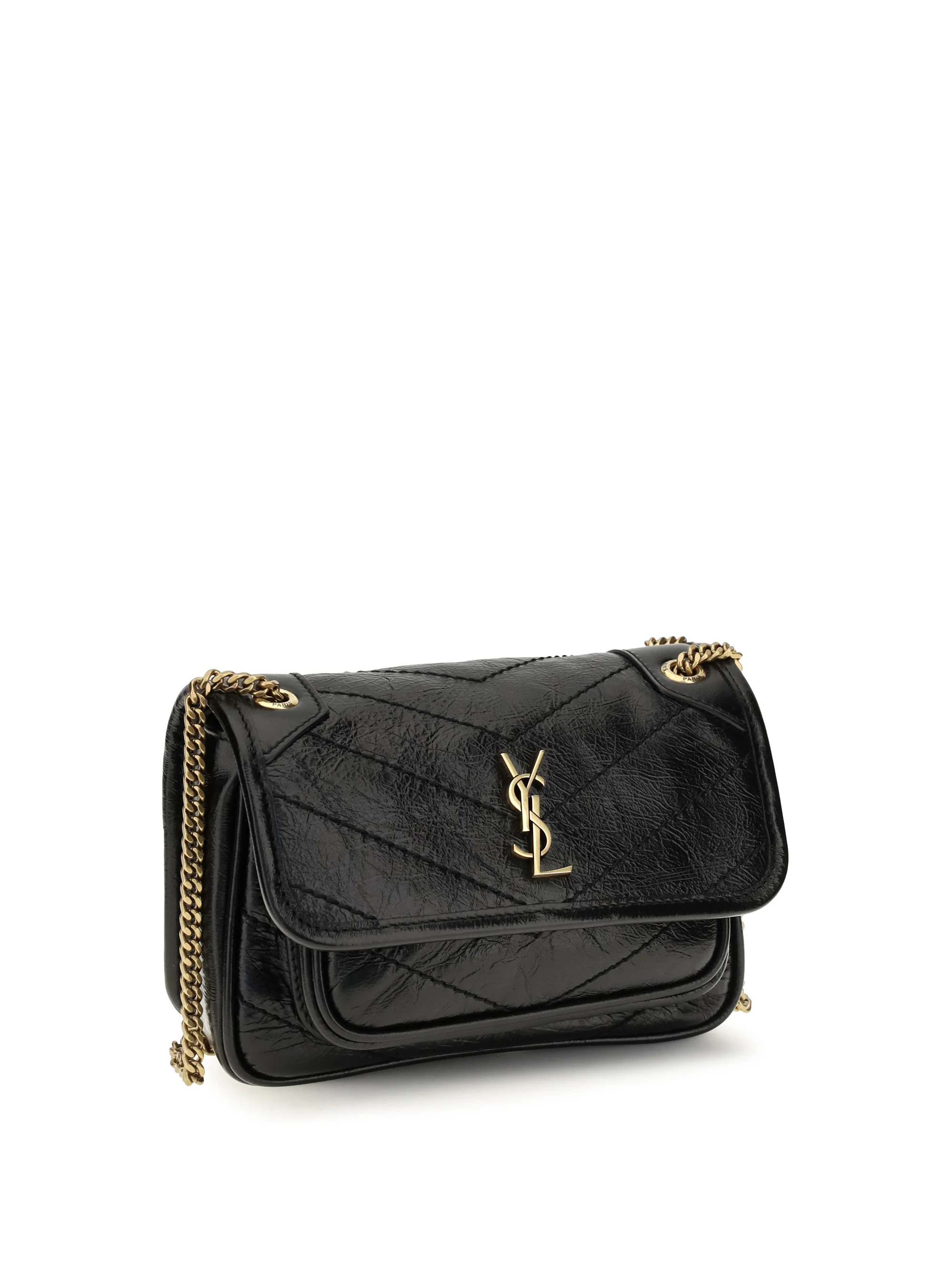 mini niki leather shoulder bag