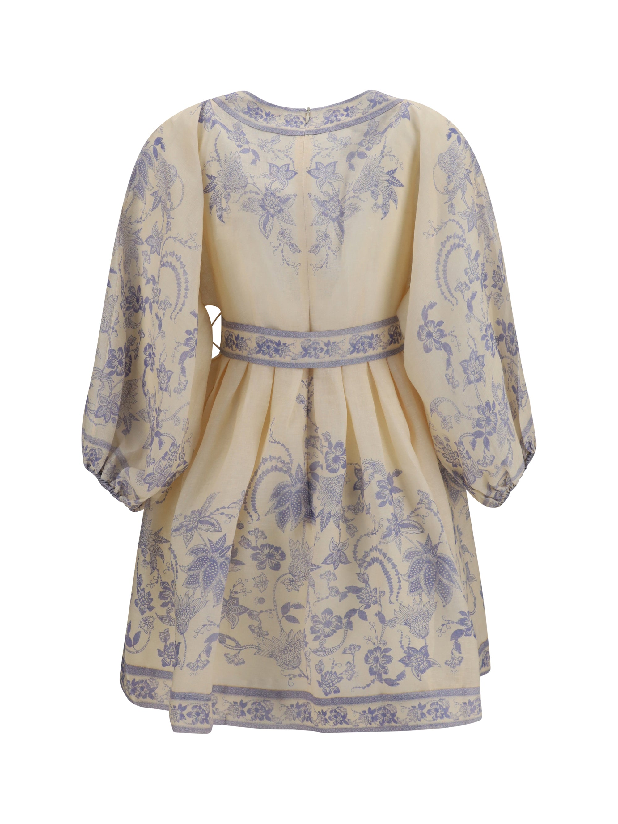 ZIMMERMANN 0 indra plunge mini dress