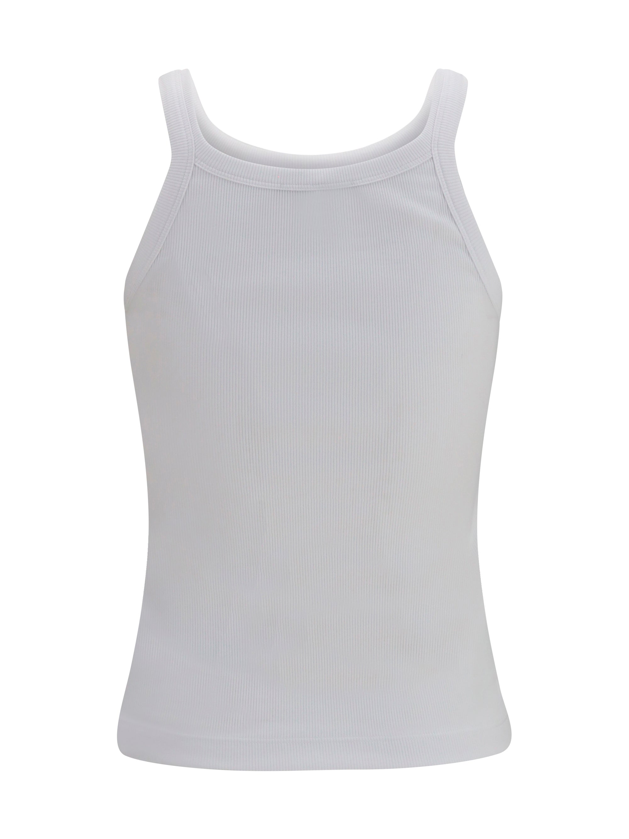ribbed cotton tank top