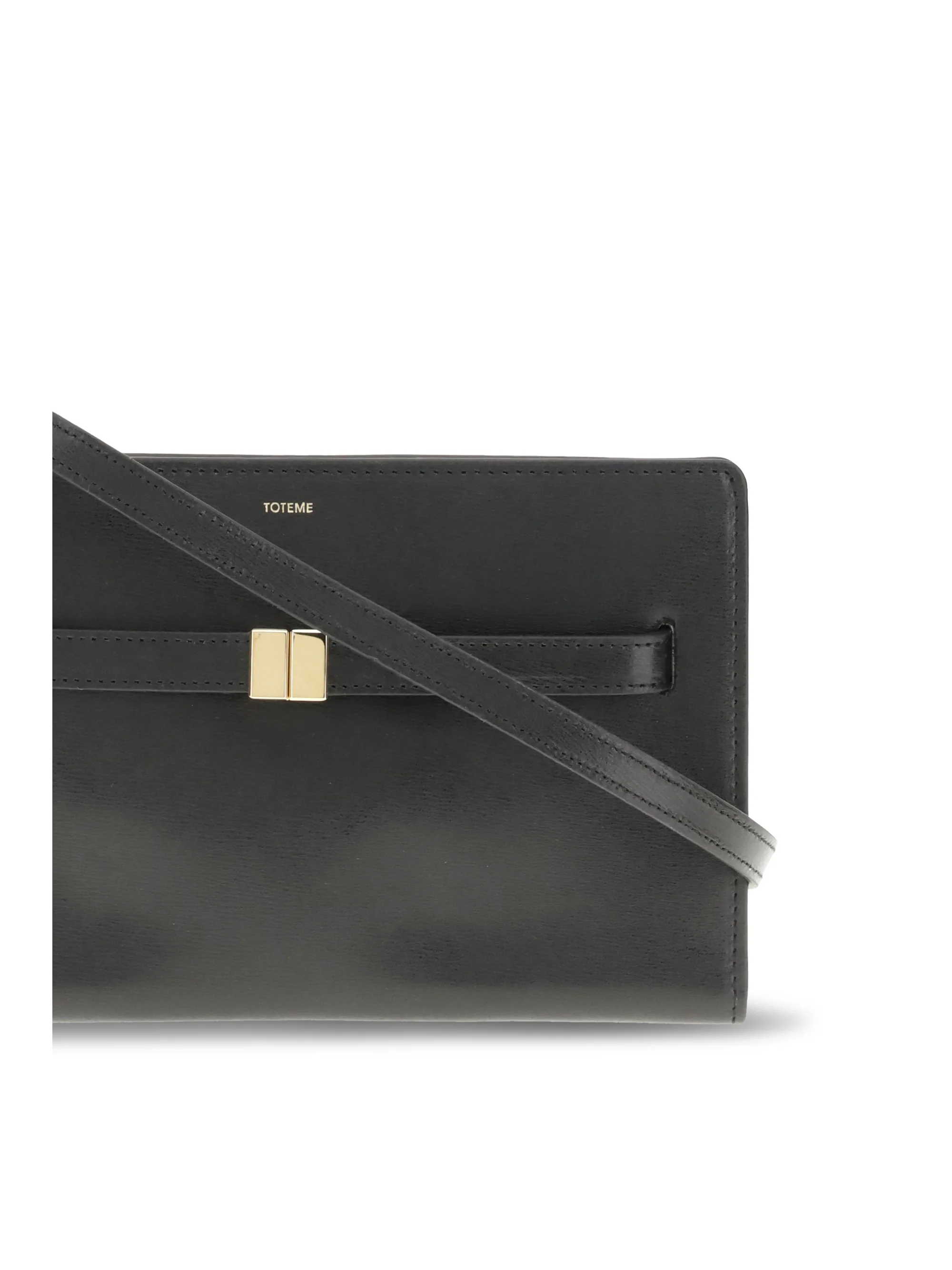 belted leather crossbody bag