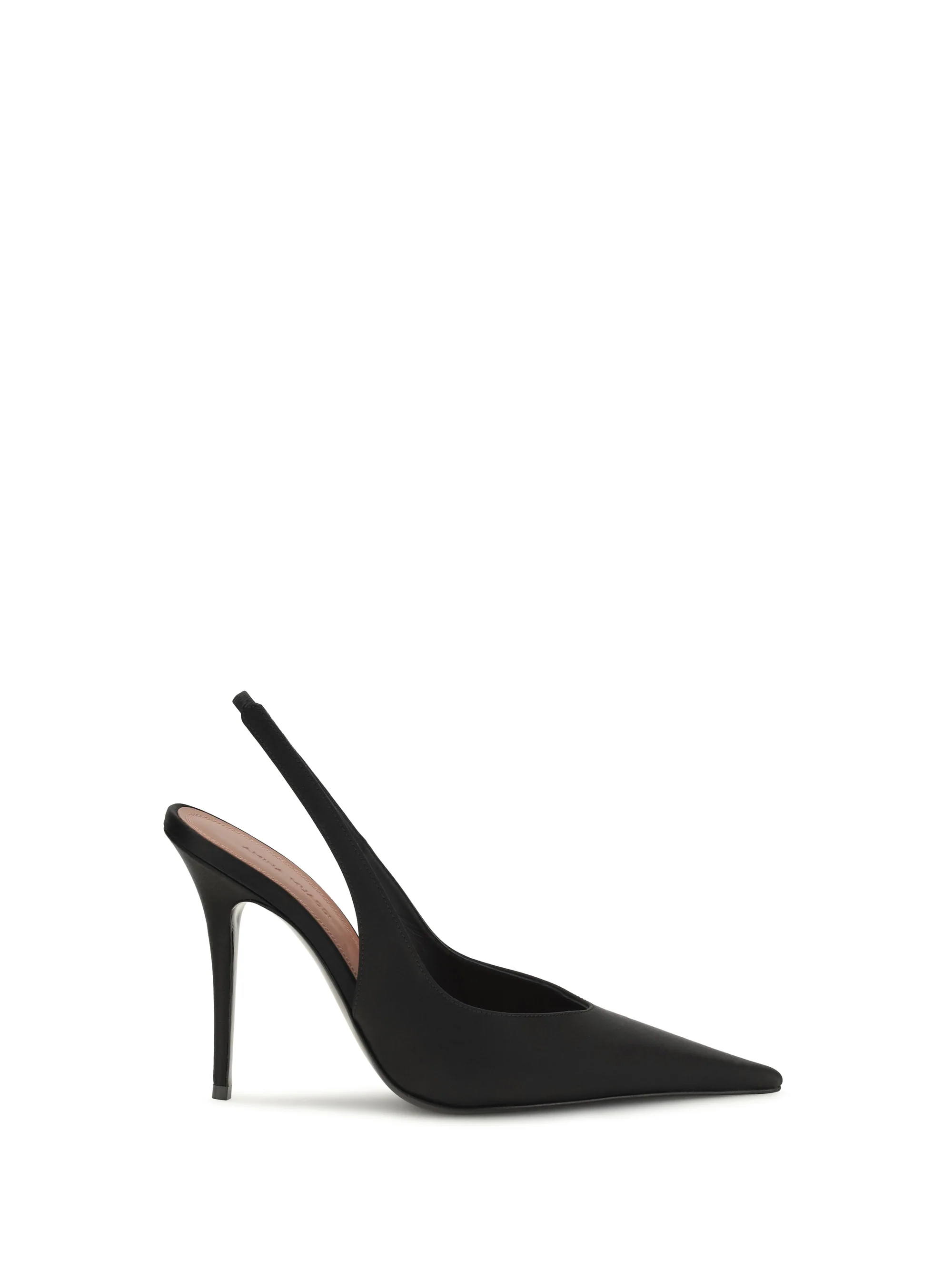 AMINA MUADDI 36.5 anok satin slingback pumps