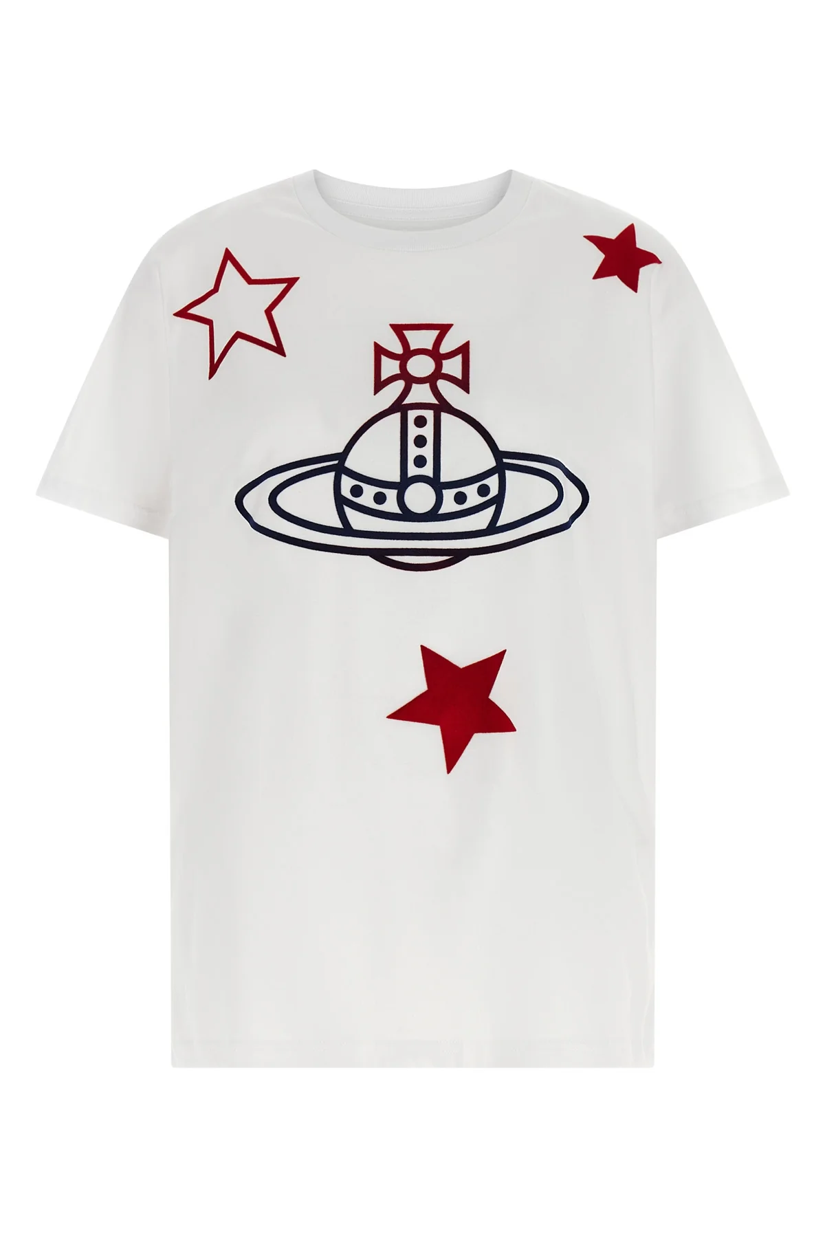 VIVIENNE WESTWOOD S orb and stars classic cotton t-shirt