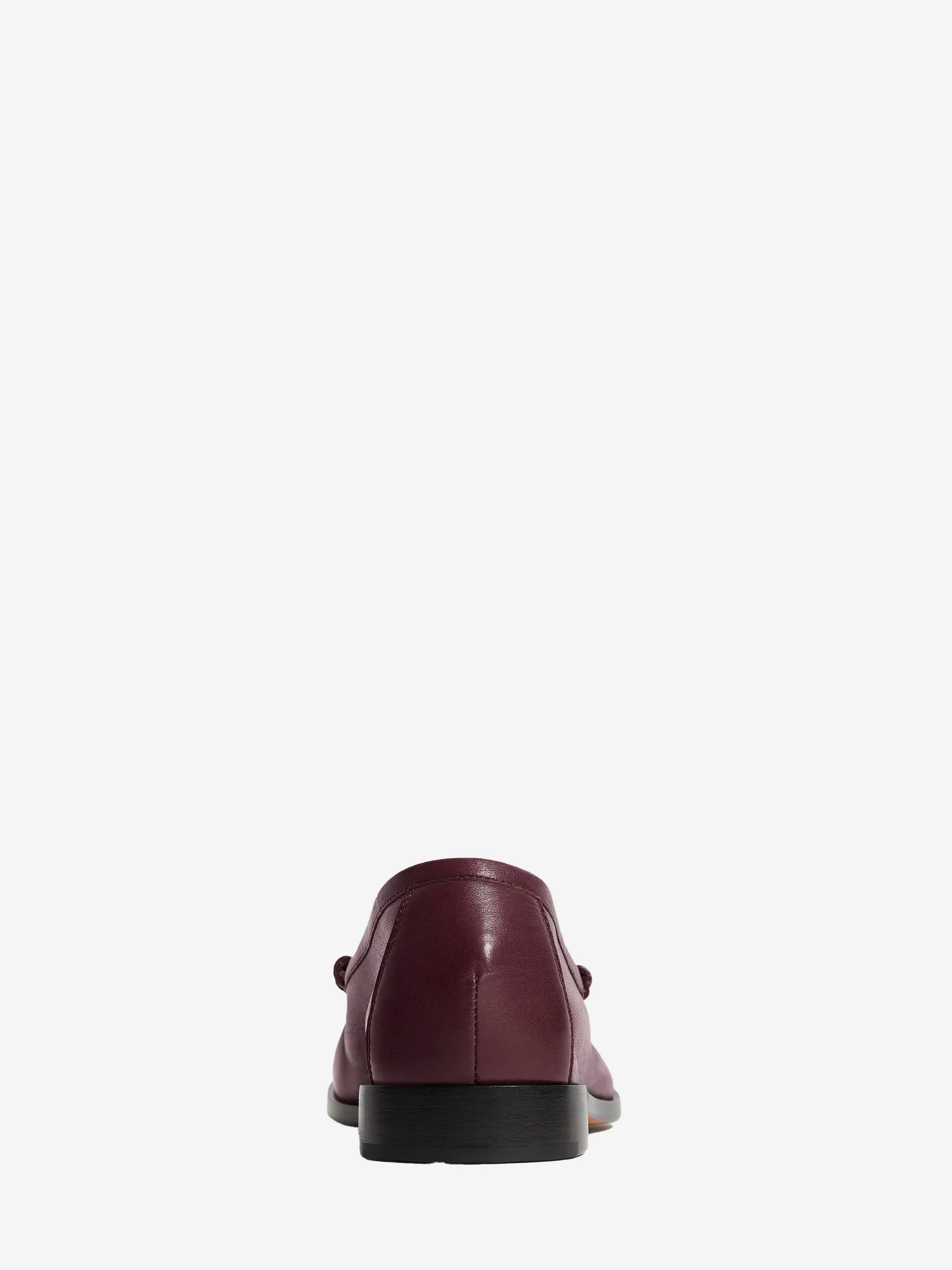deep mahogany silenzio loafers