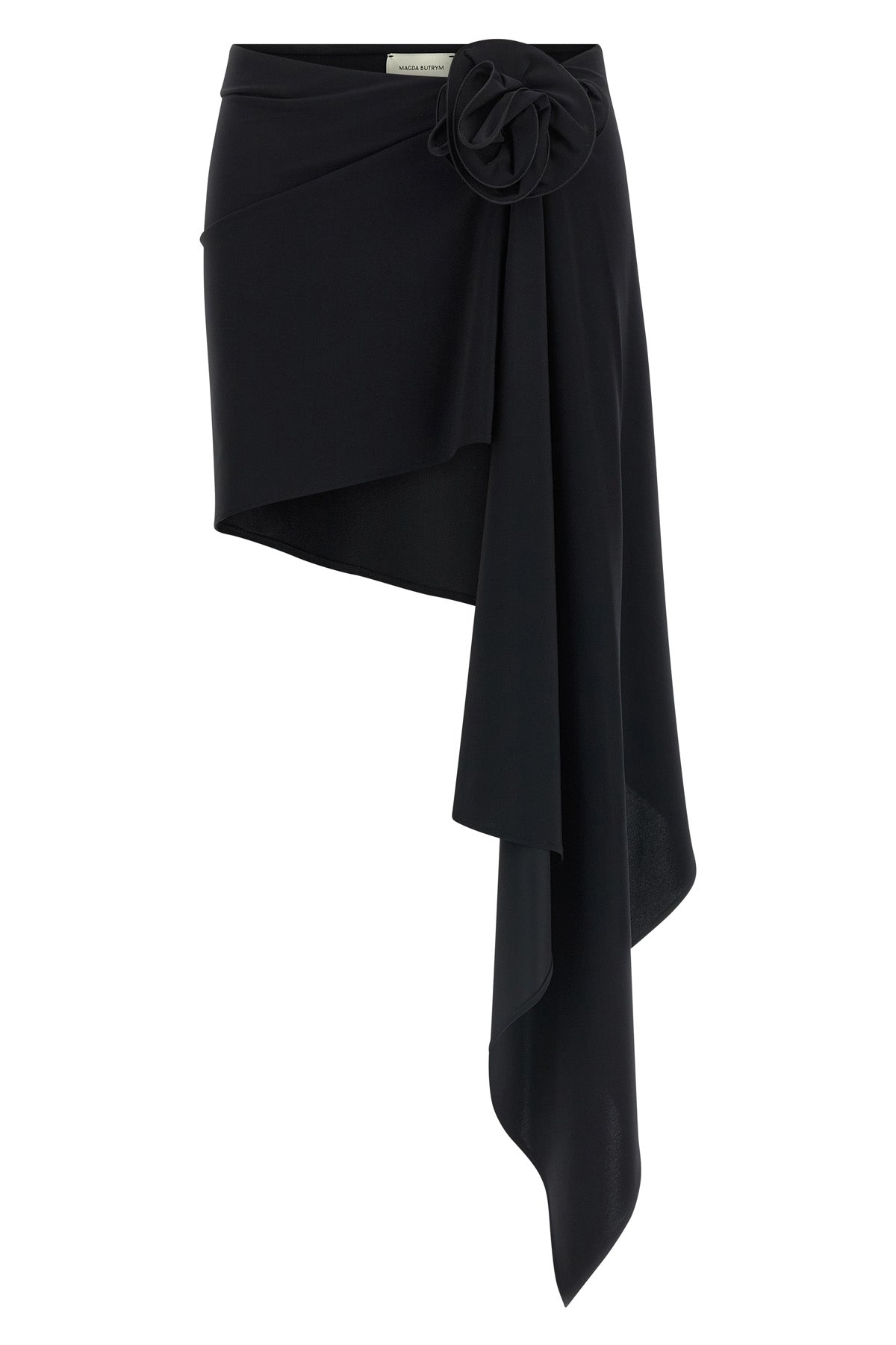 draped stretch fabric 01 skirt