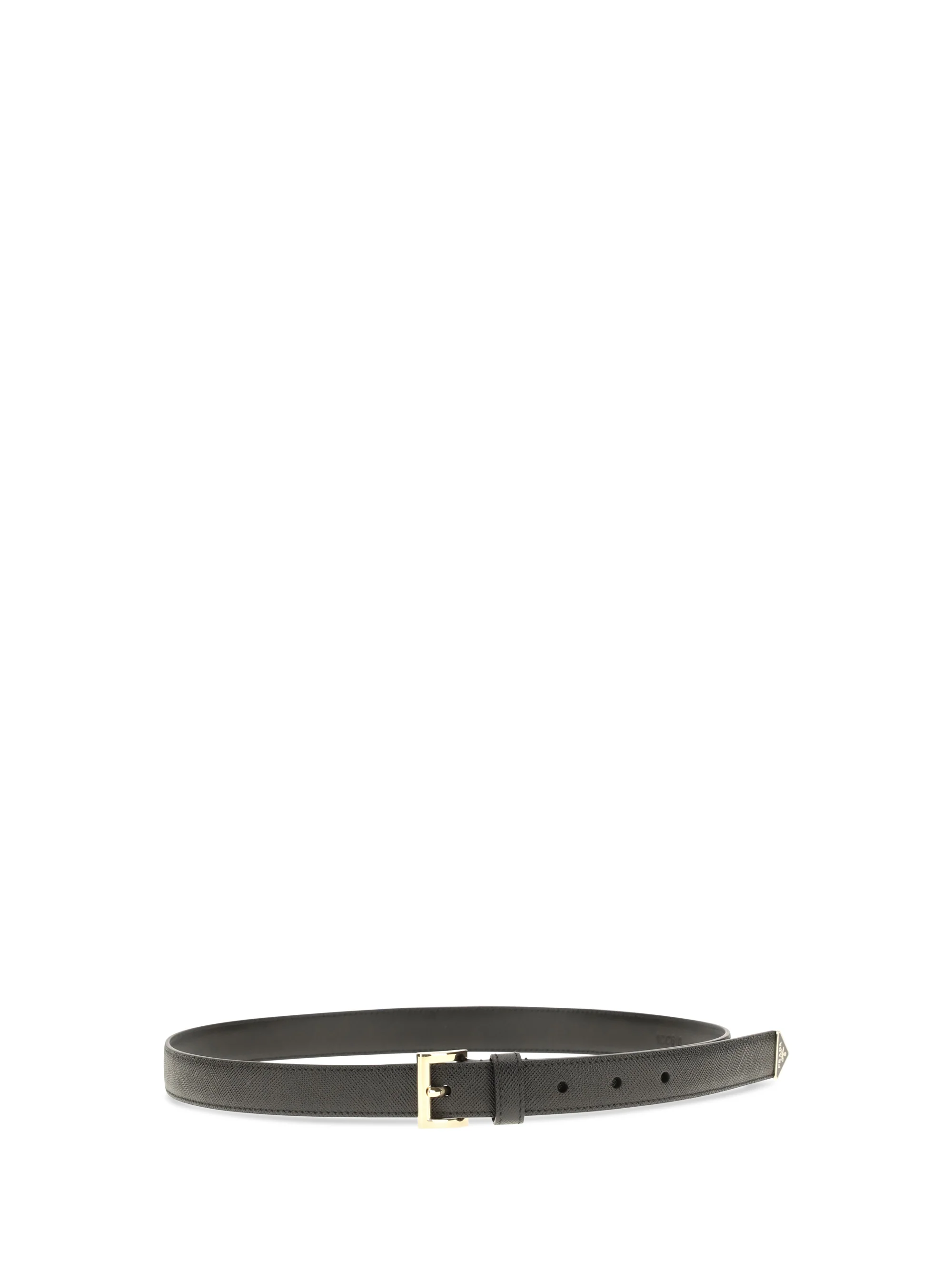 saffiano leather belt