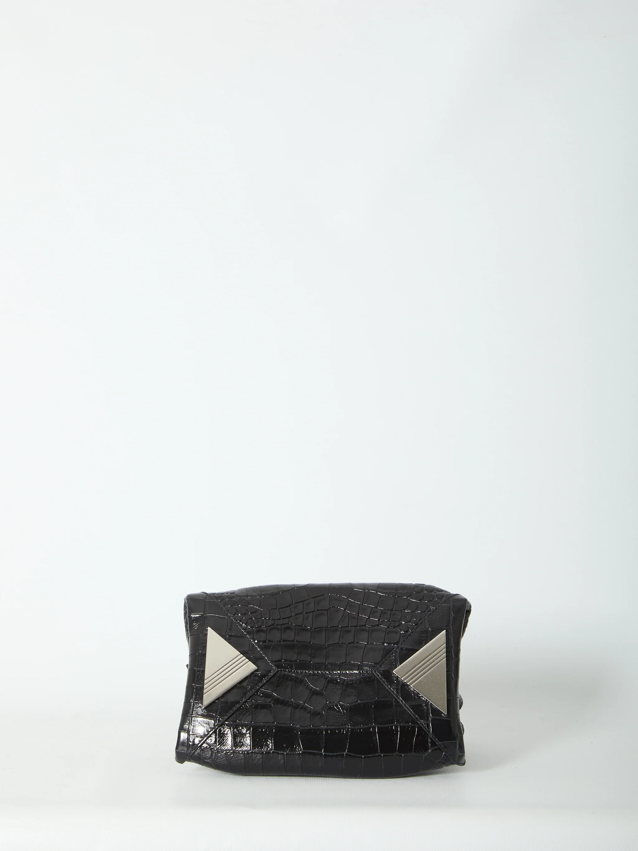 la passeggiata top handle black bag mini