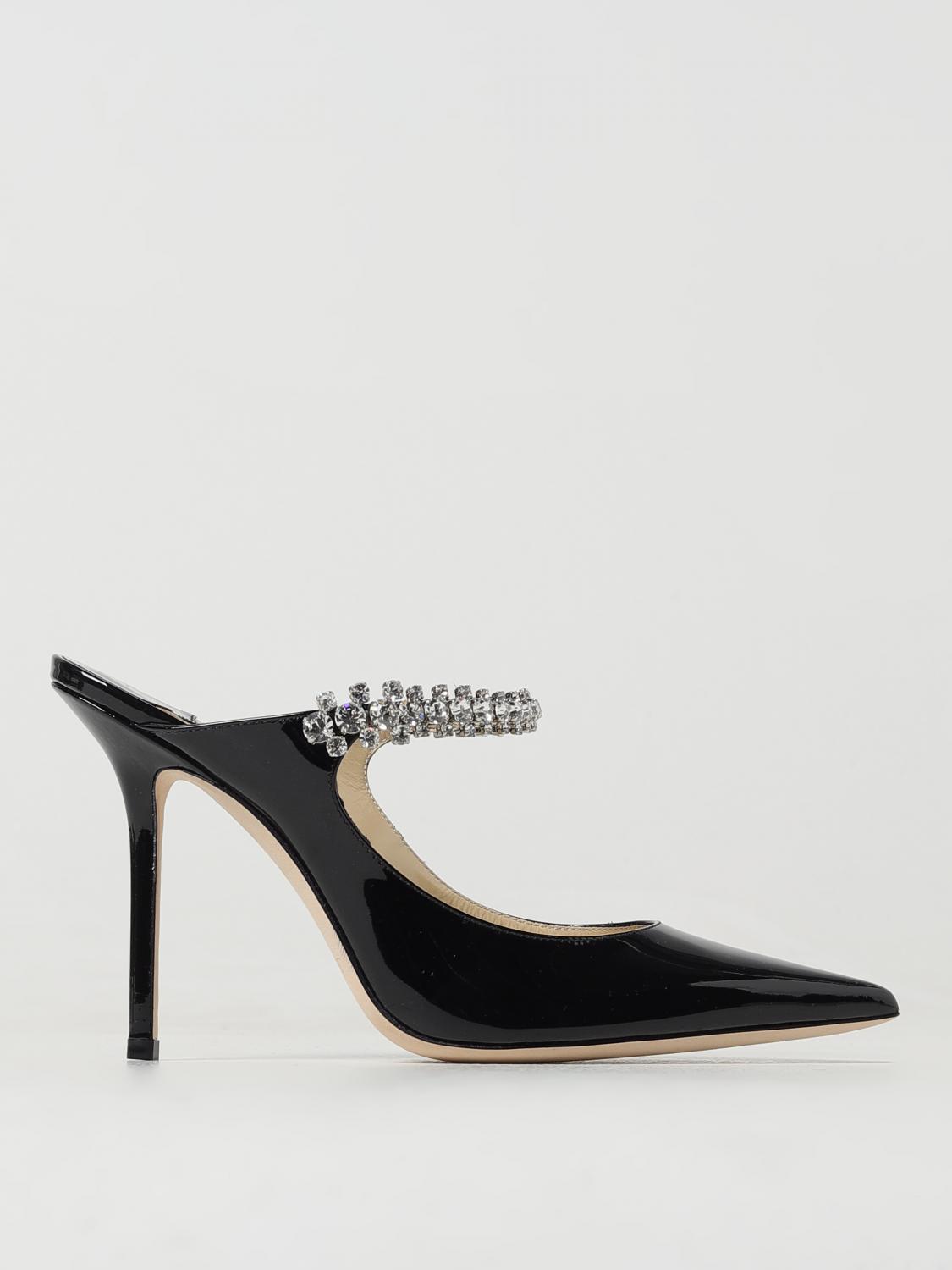 bing mules in patent leather