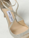 azia sandal in glitter fabric