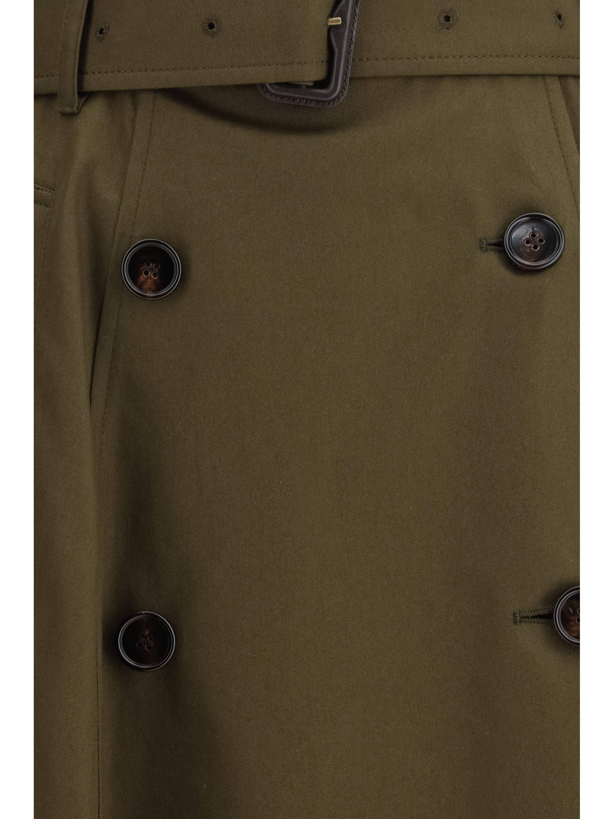 trench midi skirt