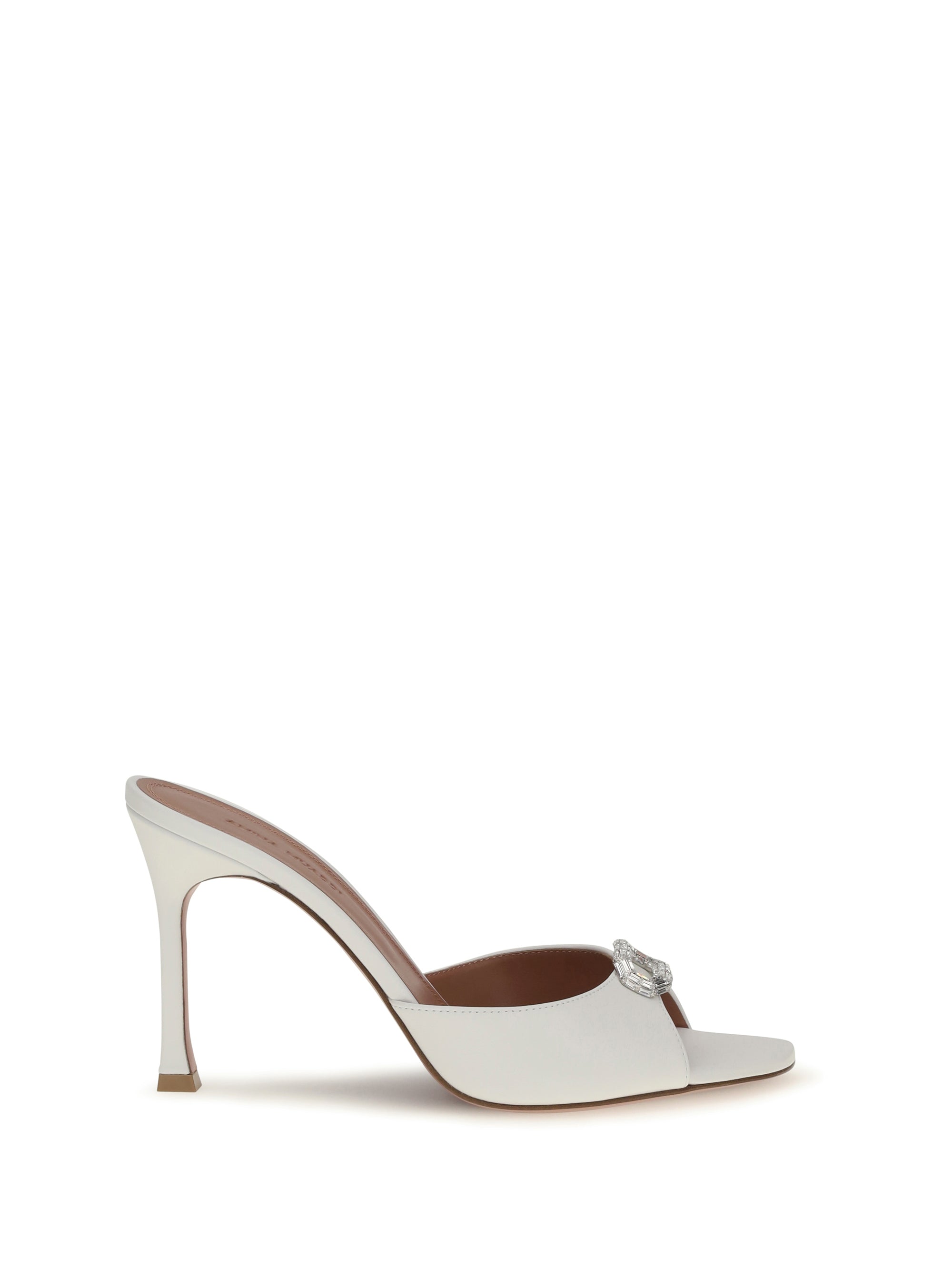 camelia leather mule sandals