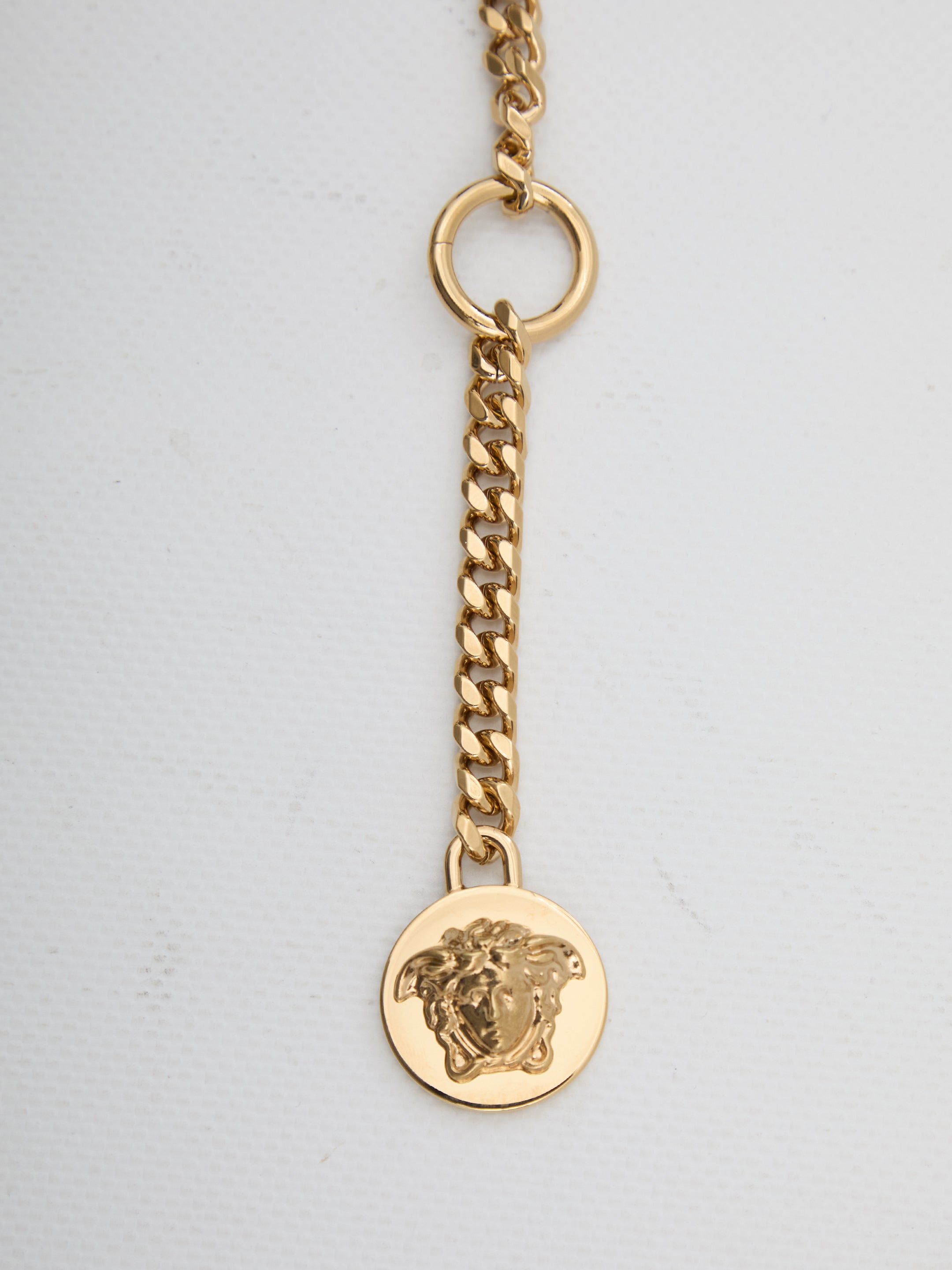 VERSACE OS medusa chain belt 
