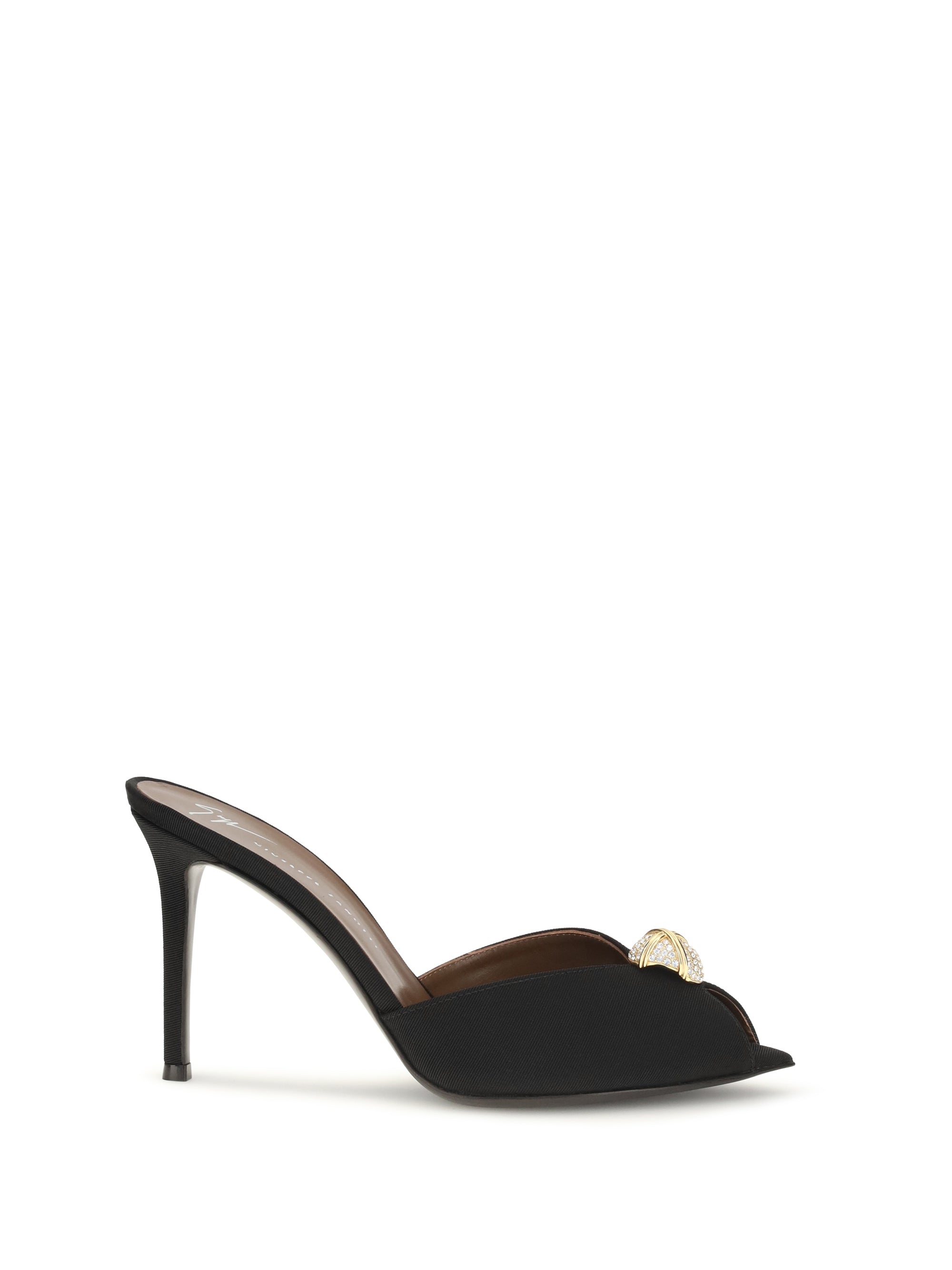 GIUSEPPE ZANOTTI 36 intrigo cocktail mules sandals