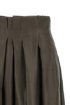 the midi skirt khaite astrid defines a new proportion through a rigorous sarto