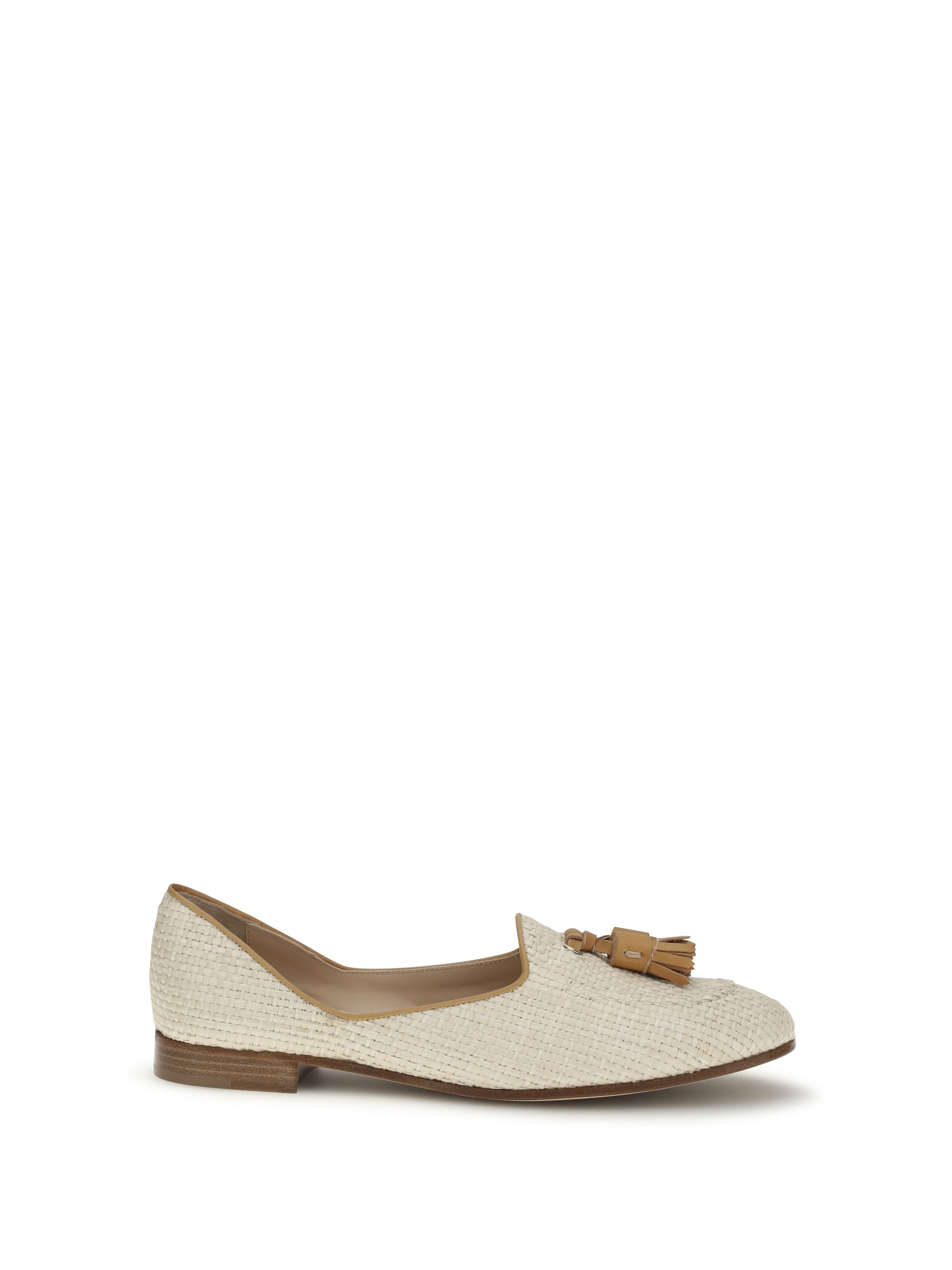 FRATELLI ROSSETTI 36 raffia loafers