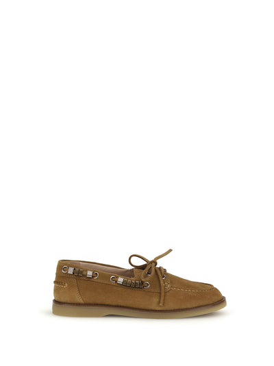 suede grace loafers