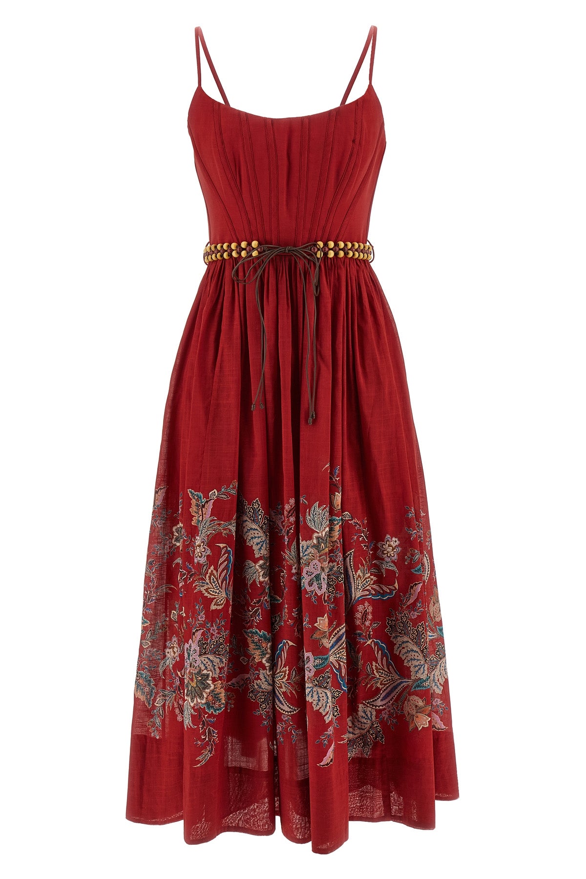 ZIMMERMANN 2 rhiannon cotton midi dress