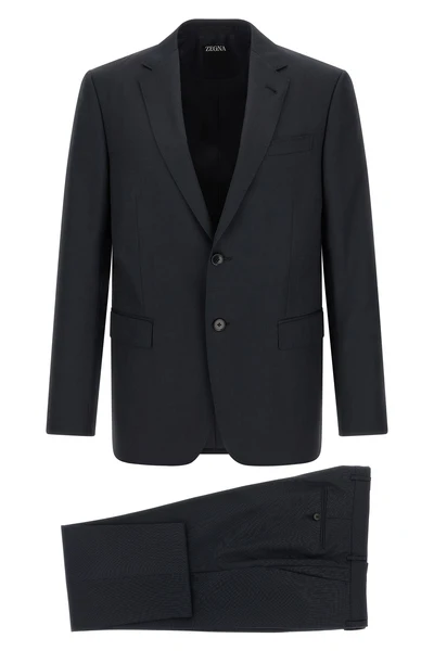 the zegna pure wool suit