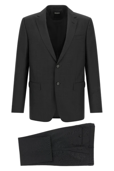 the zegna wool suit