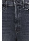 half pipe flood cuff fray jeans