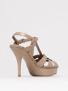 woman's heeled sandal