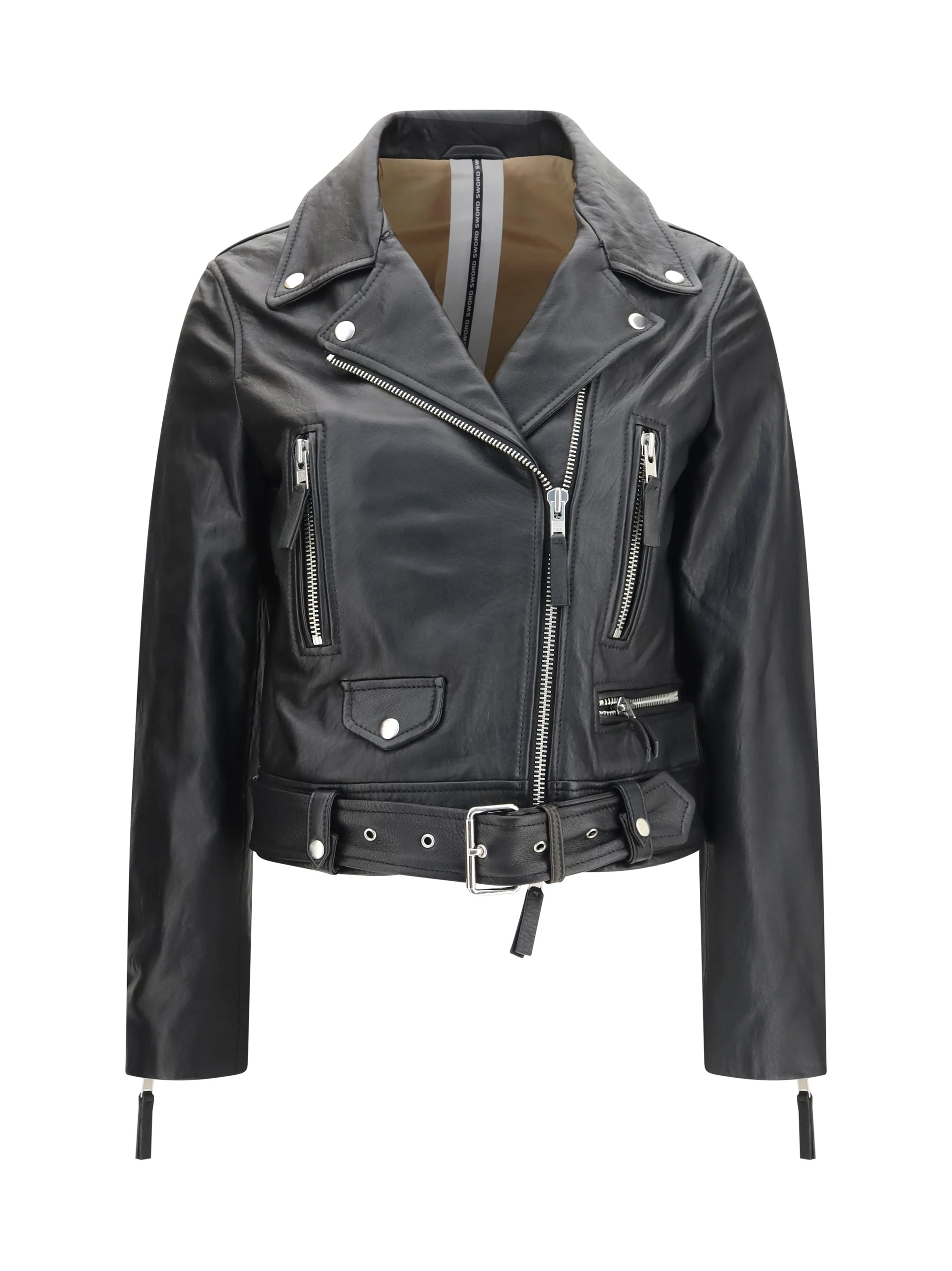 SWORD 6.6.44 44 leather jacket