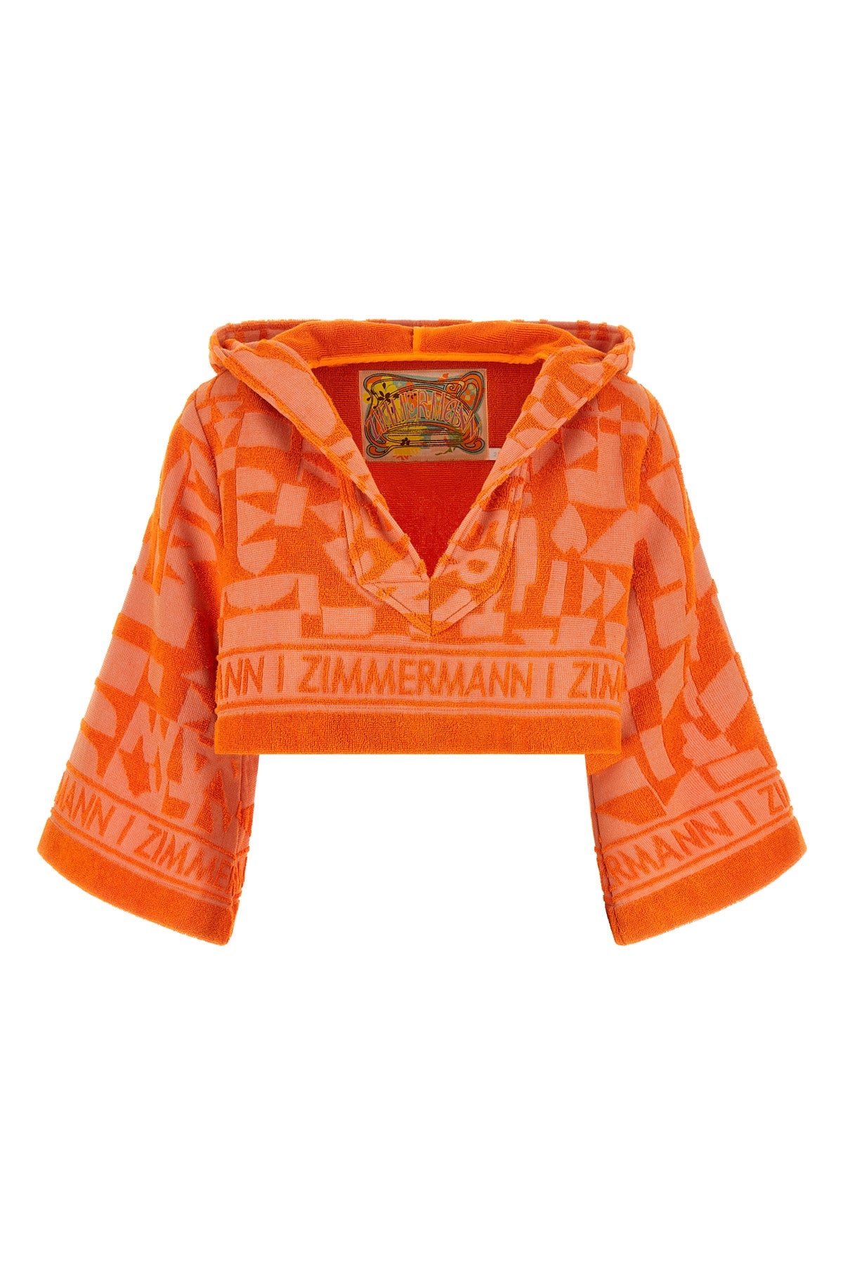 ZIMMERMANN 0 solstice jacquard terry top