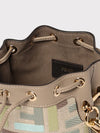 Mon Tresor FF Canvas Bucket Bag