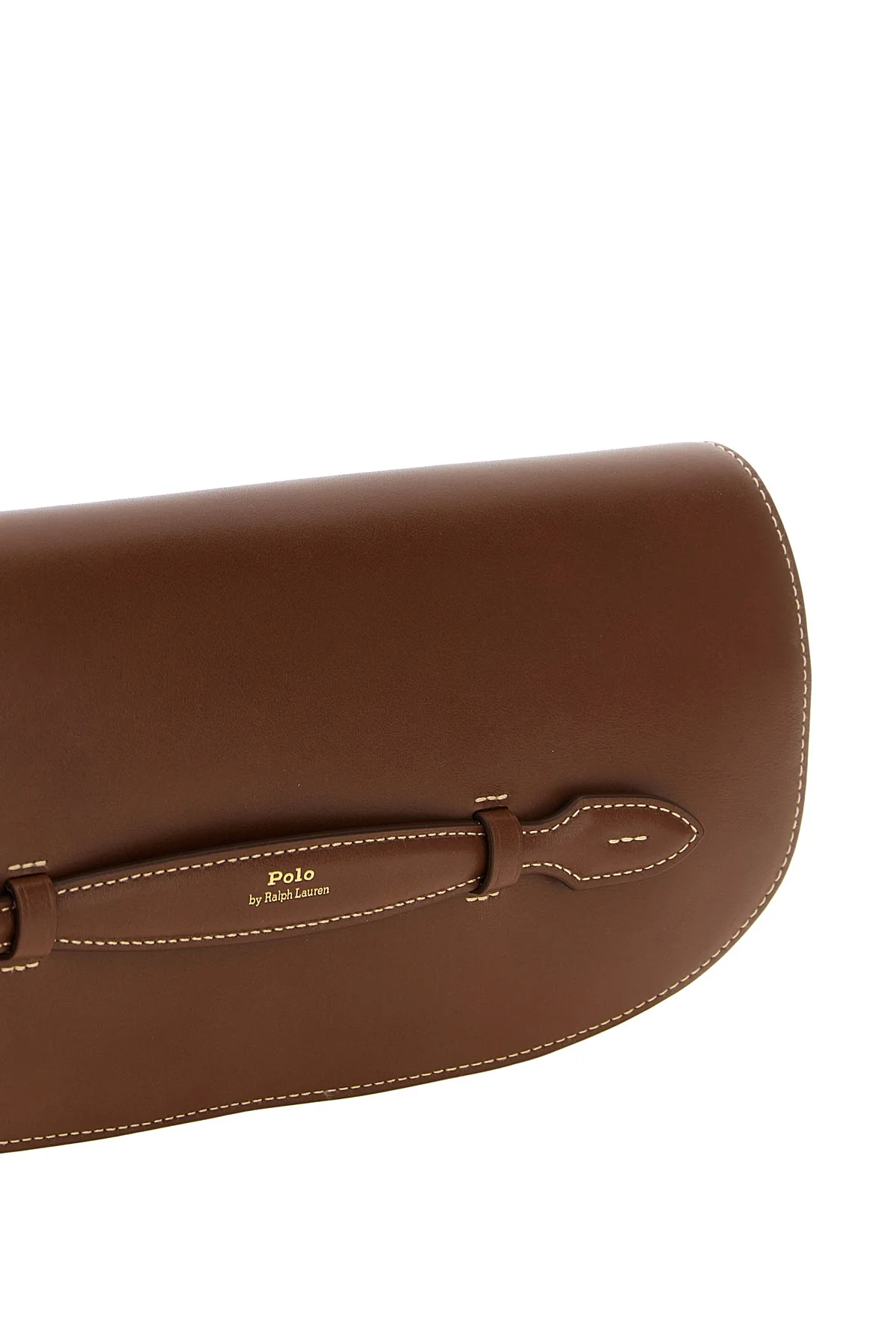 the polo ralph lauren bellport clutch stands out for its elongated and structu