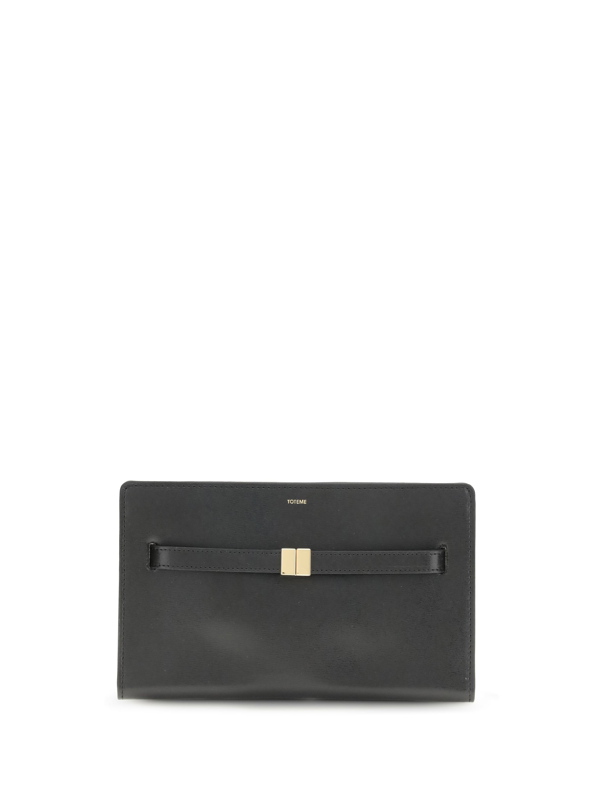 TOTEME OS belted leather crossbody bag