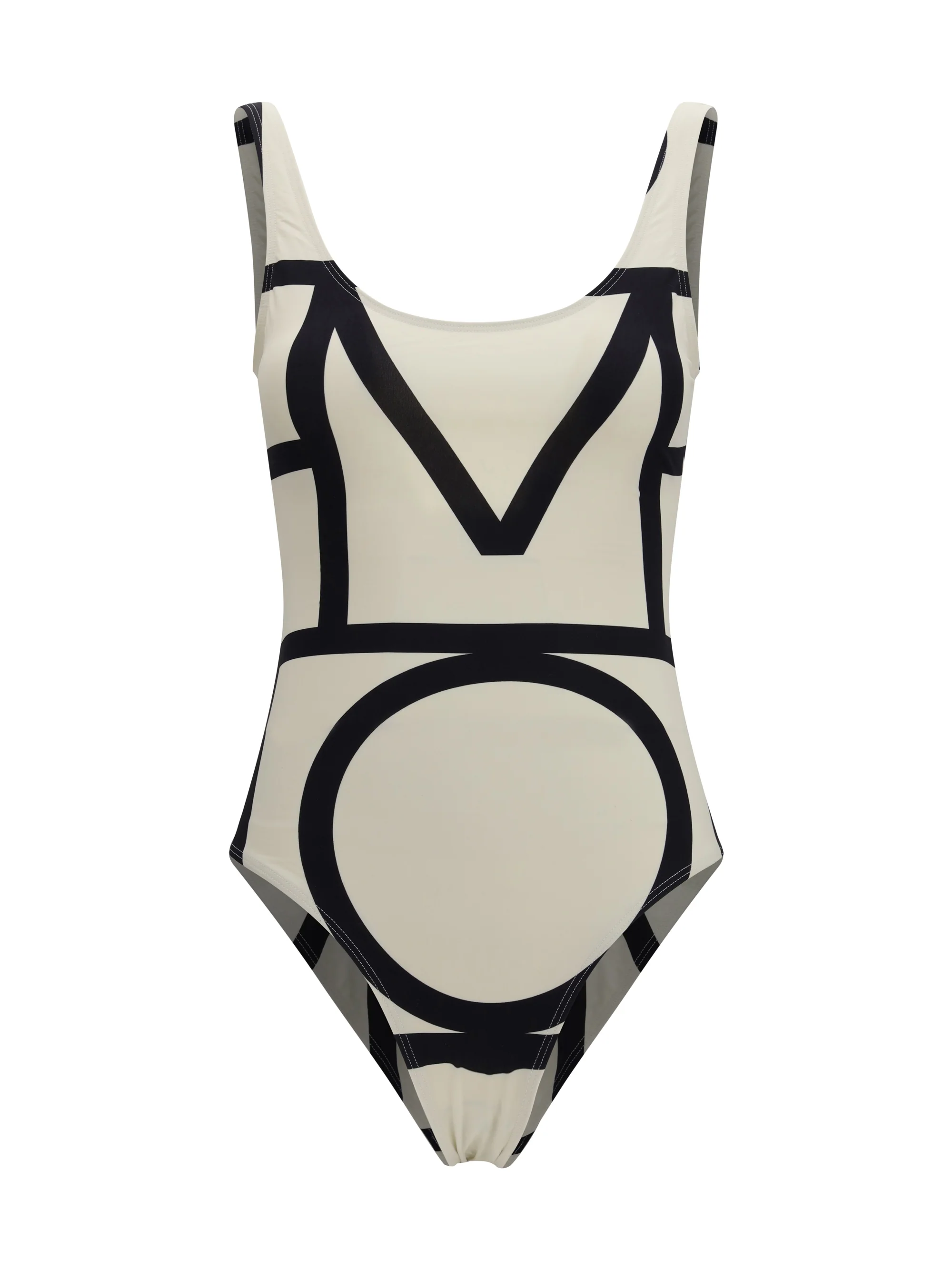TOTEME S monogram one-piece swimsuit