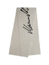 signature knitted scarf