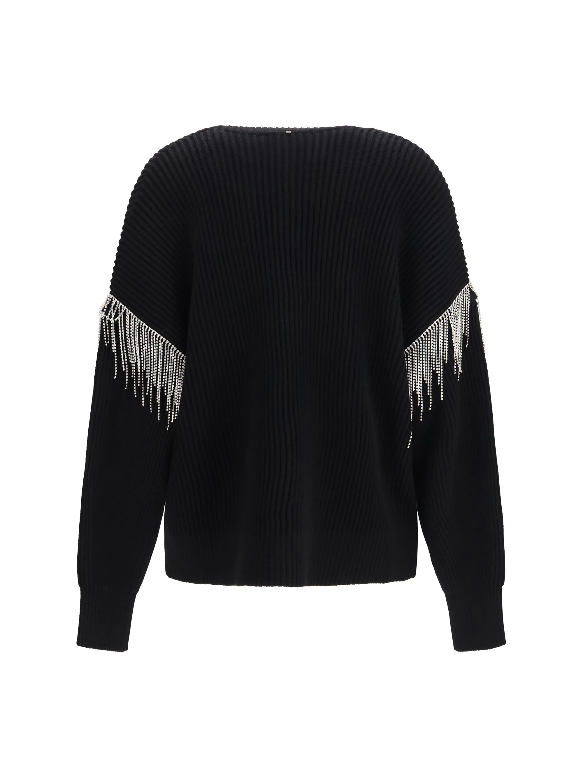 MAX MARA SPORTMAX M pagine virgin wool cardigan with sparkling details