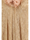 stretch lace evening dress