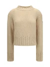 alpaca-blend turtleneck sweater
