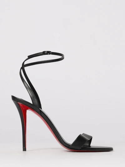 womans heeled sandal