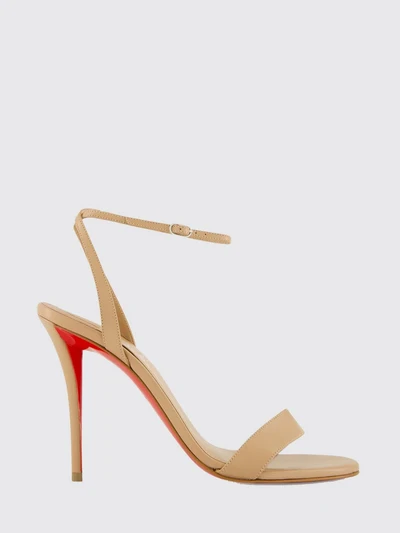 womans heeled sandal