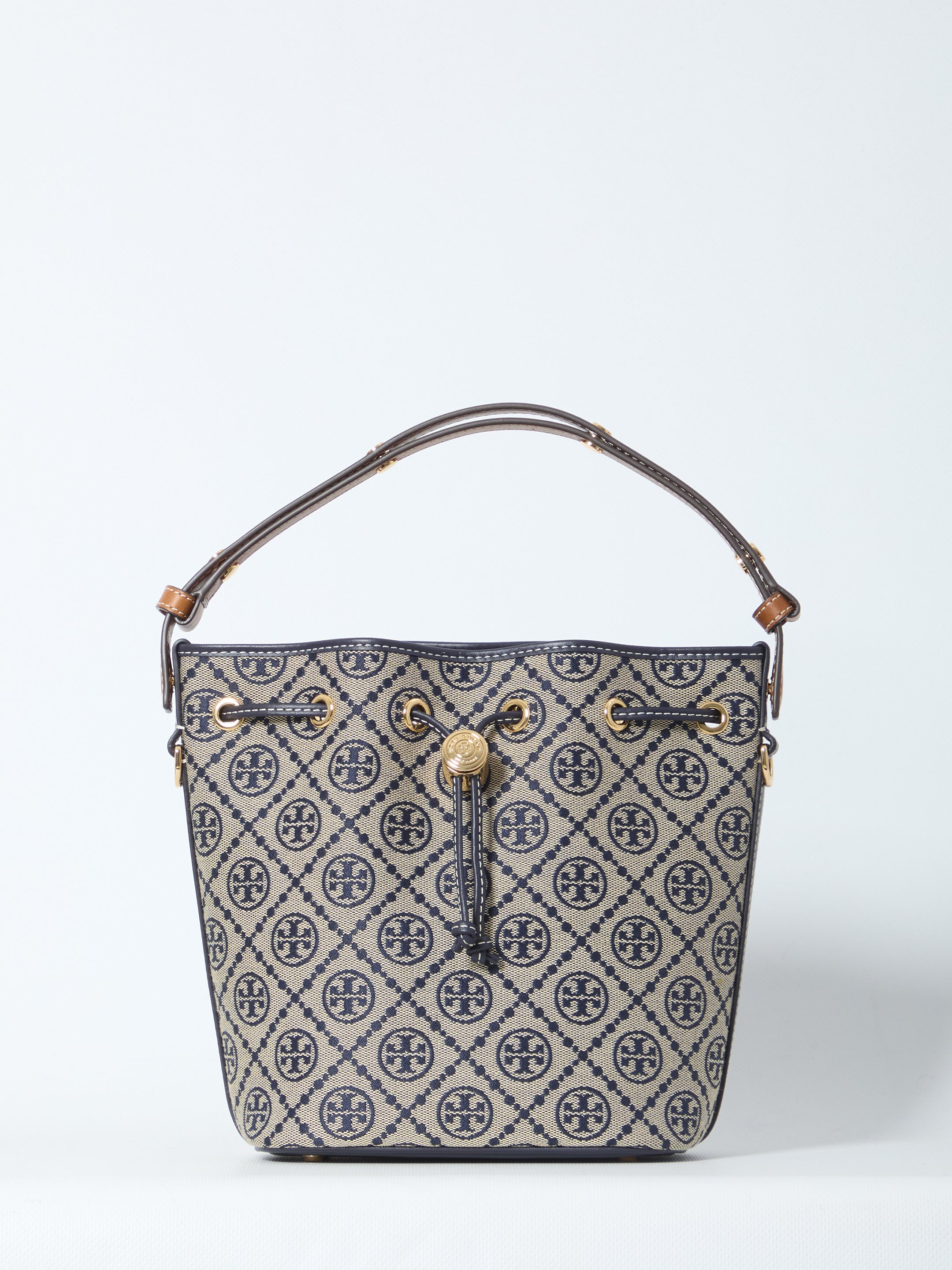 TORY BURCH OS t monogram bucket bag 