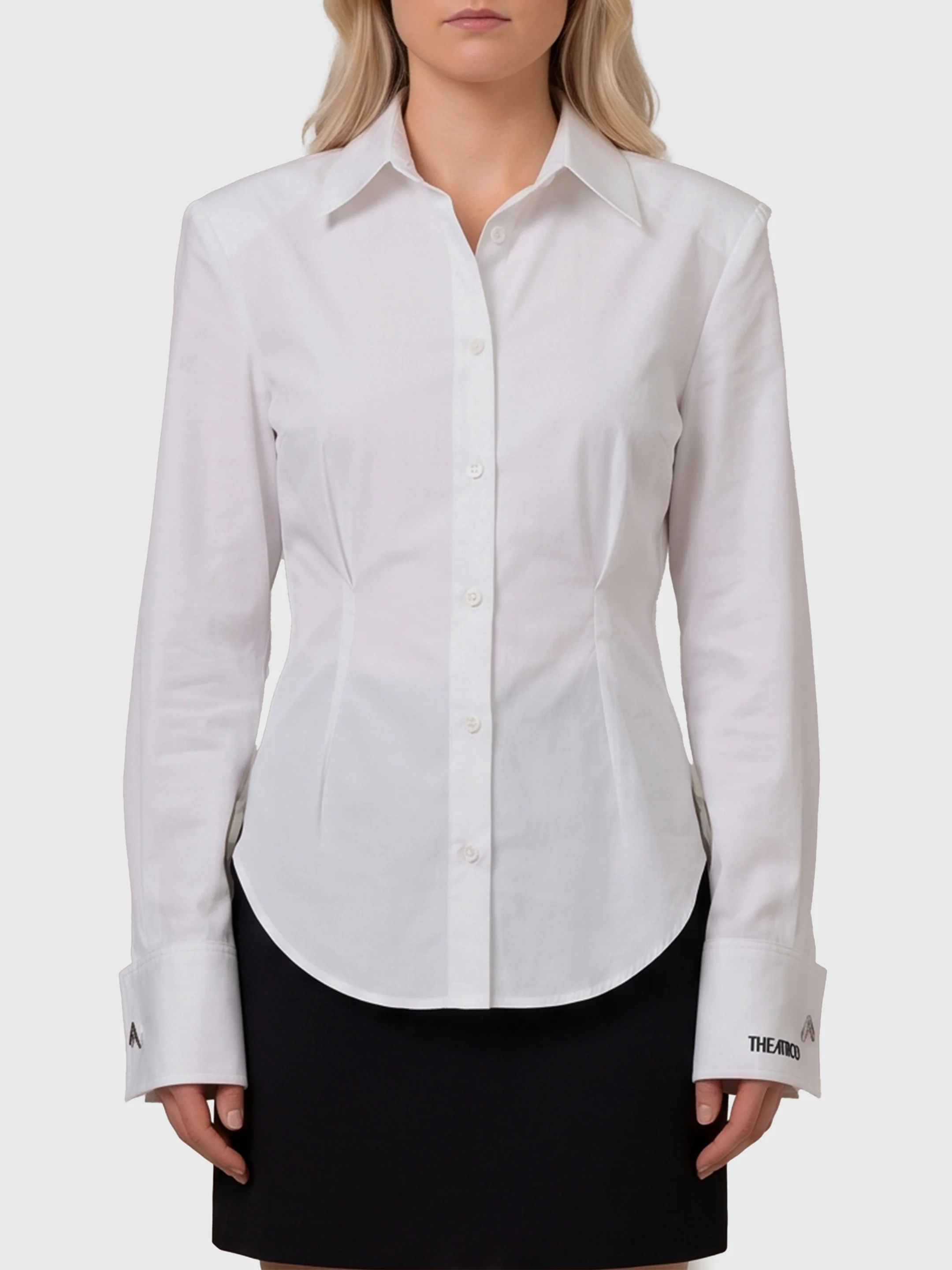 THE ATTICO 40 cotton poplin shirt