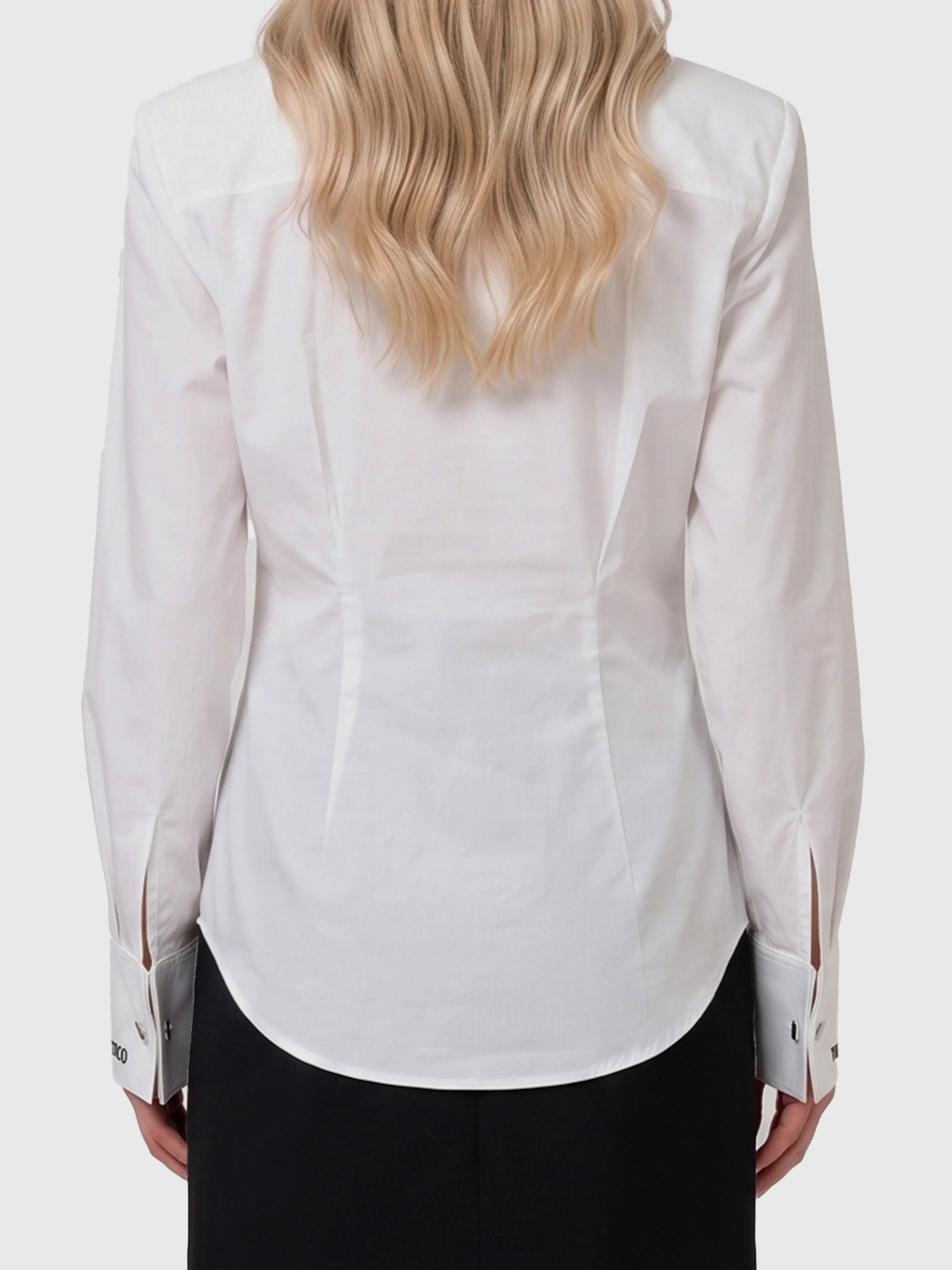 THE ATTICO 40 cotton poplin shirt