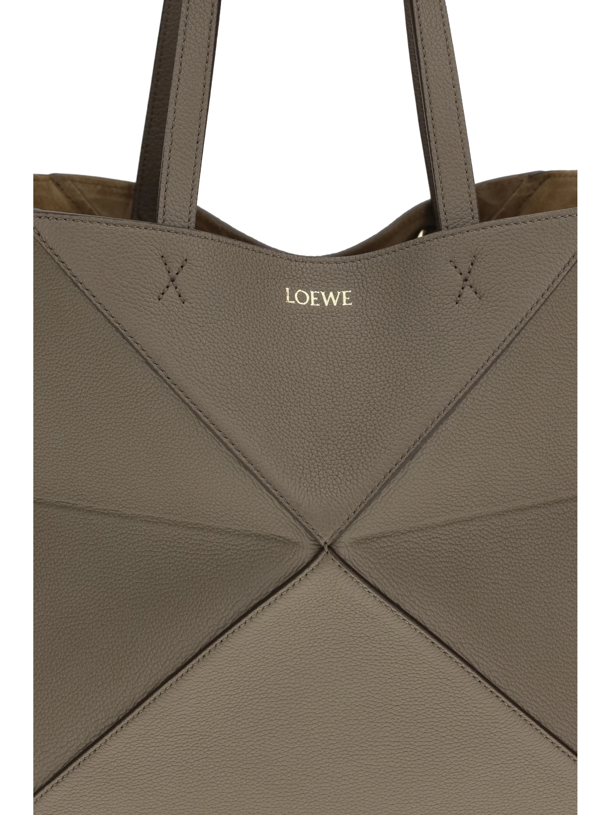 medium puzzle fold tote bag