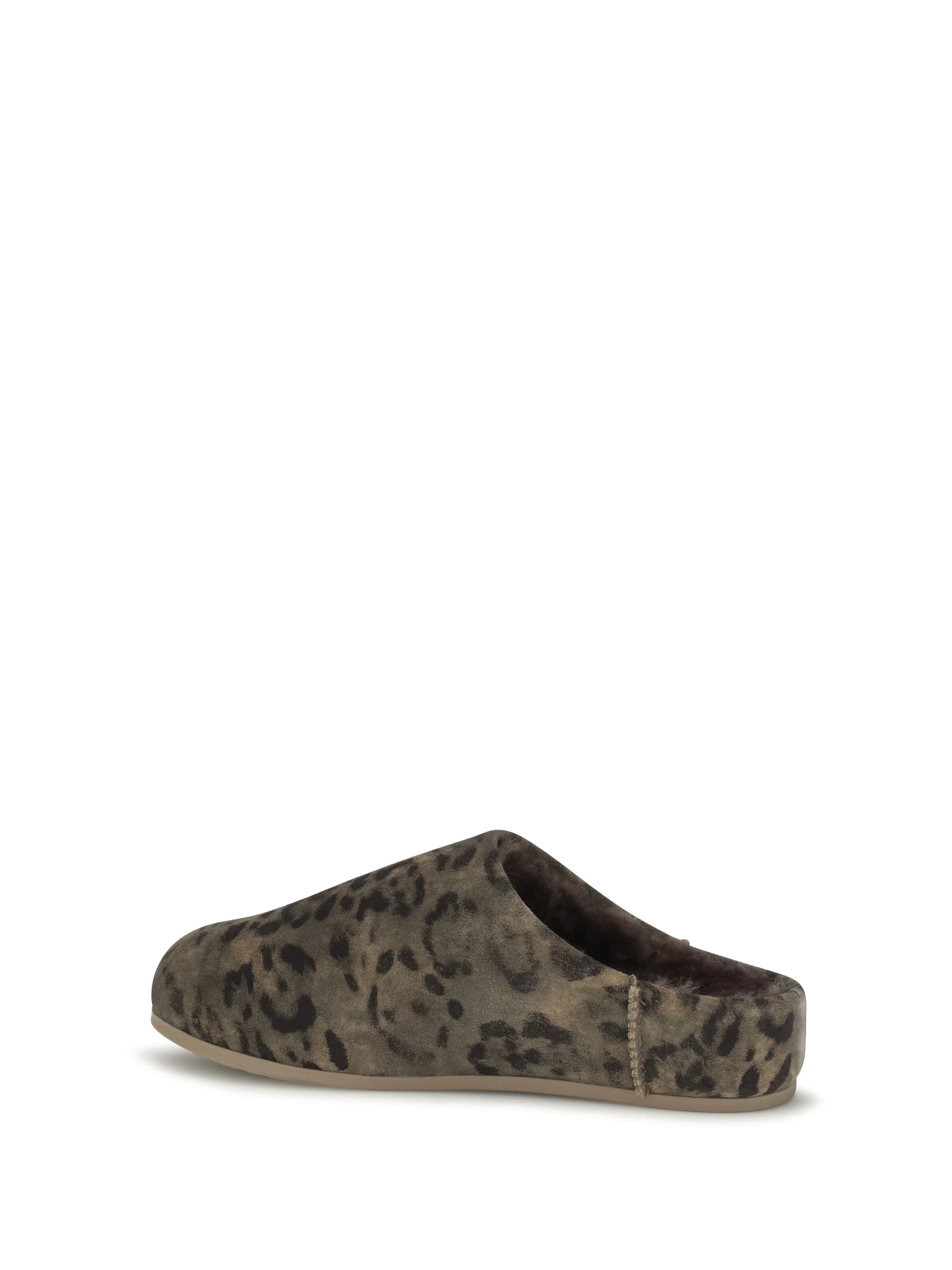 elea spotted slip-on mules