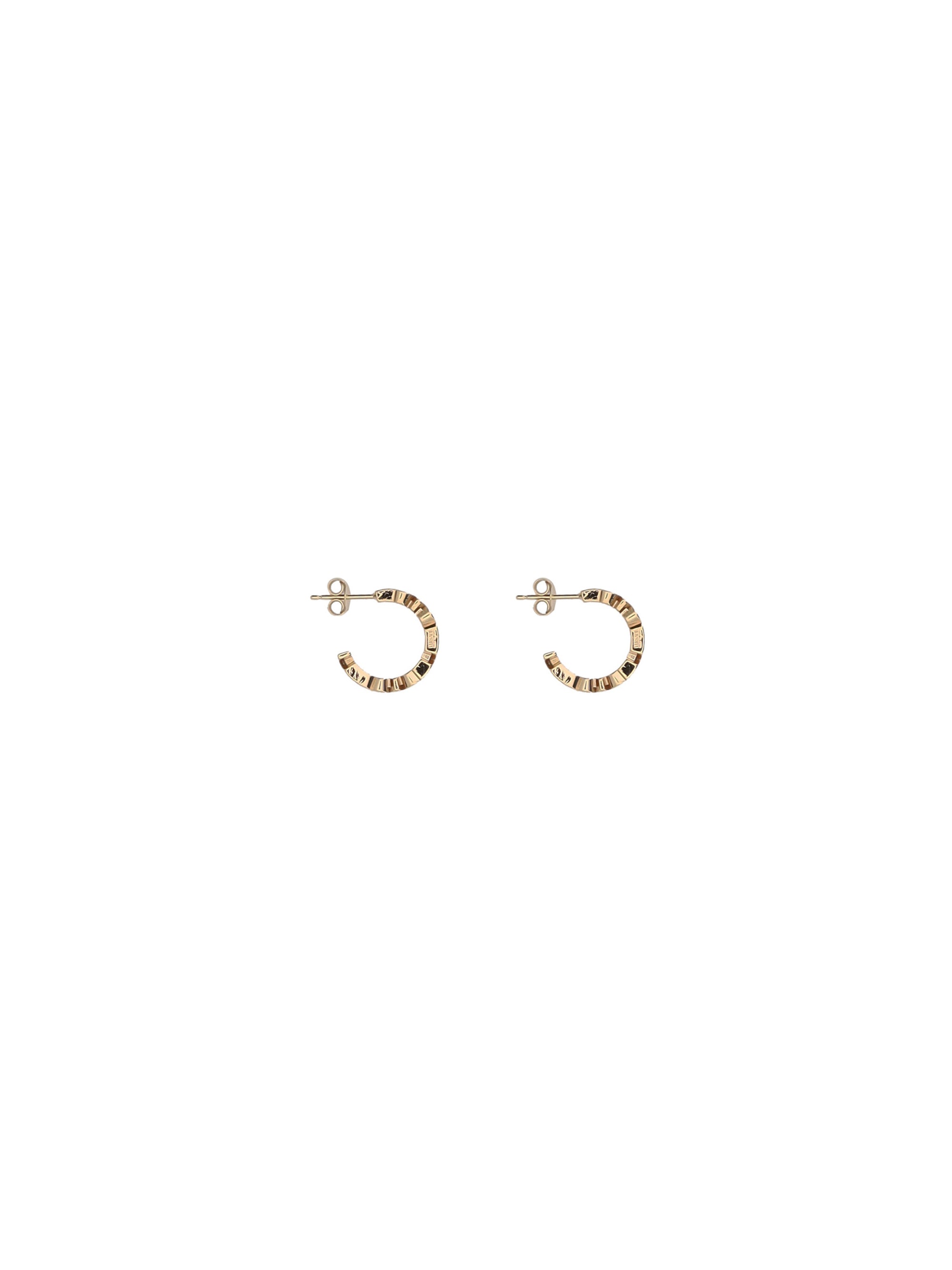 VERSACE OS logoed earrings