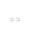logoed earrings